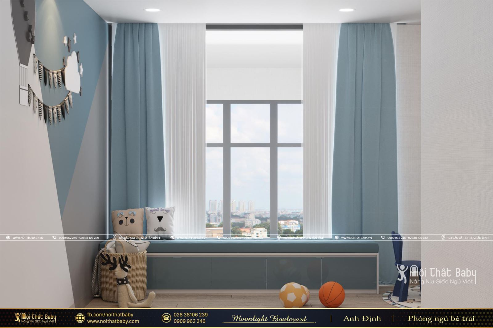 Tổng hợp các mẫu thiết kế nội thất chung cư Moonlight Boulevard
